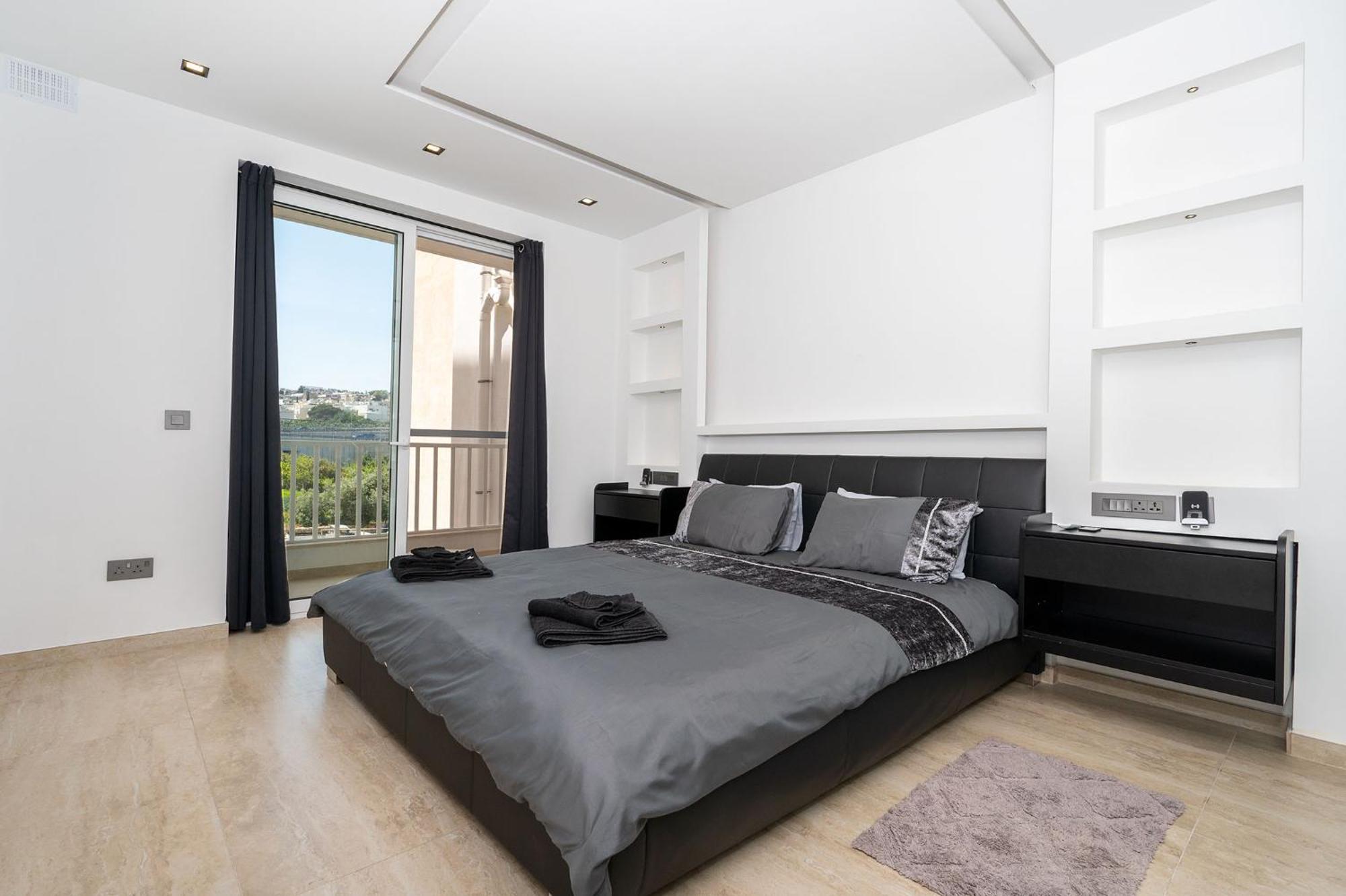 Modern 2 Bedroomed Apartment In Gzira Zewnętrze zdjęcie